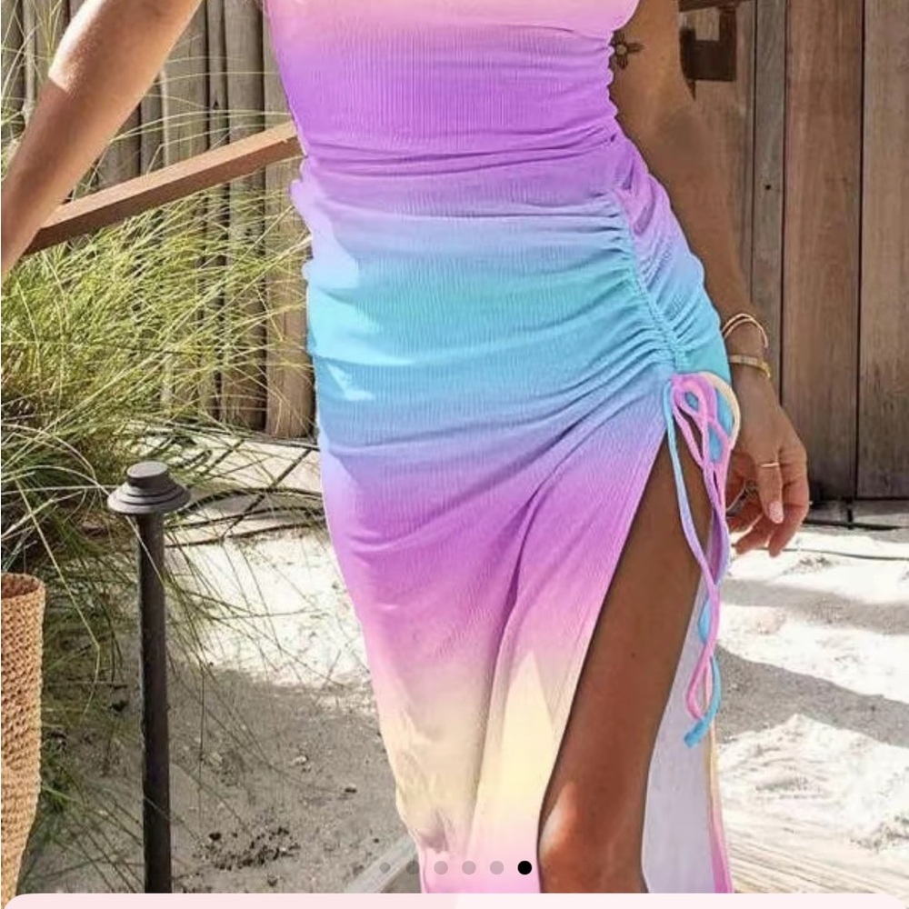 Gradient Maxi Dress